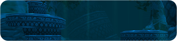 ATLYSS Blue Banner Rounded