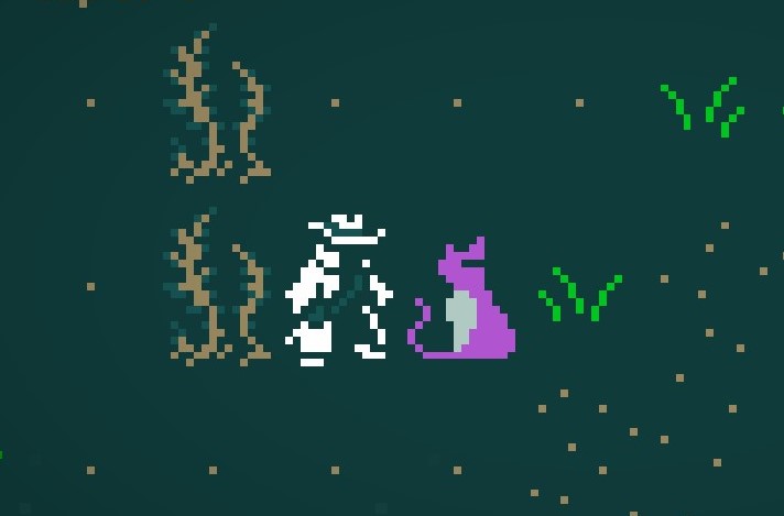 Caves of Qud cat