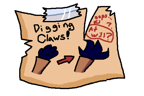 Caves of Qud claws