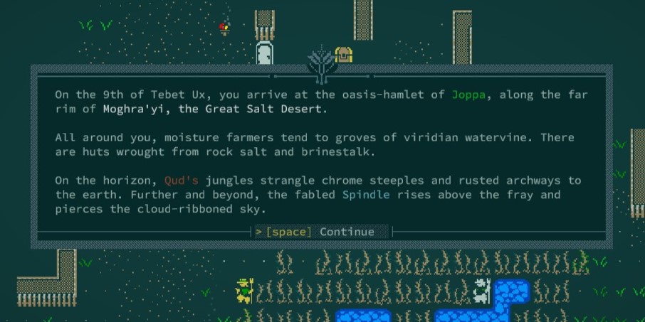 Caves of Qud into qud