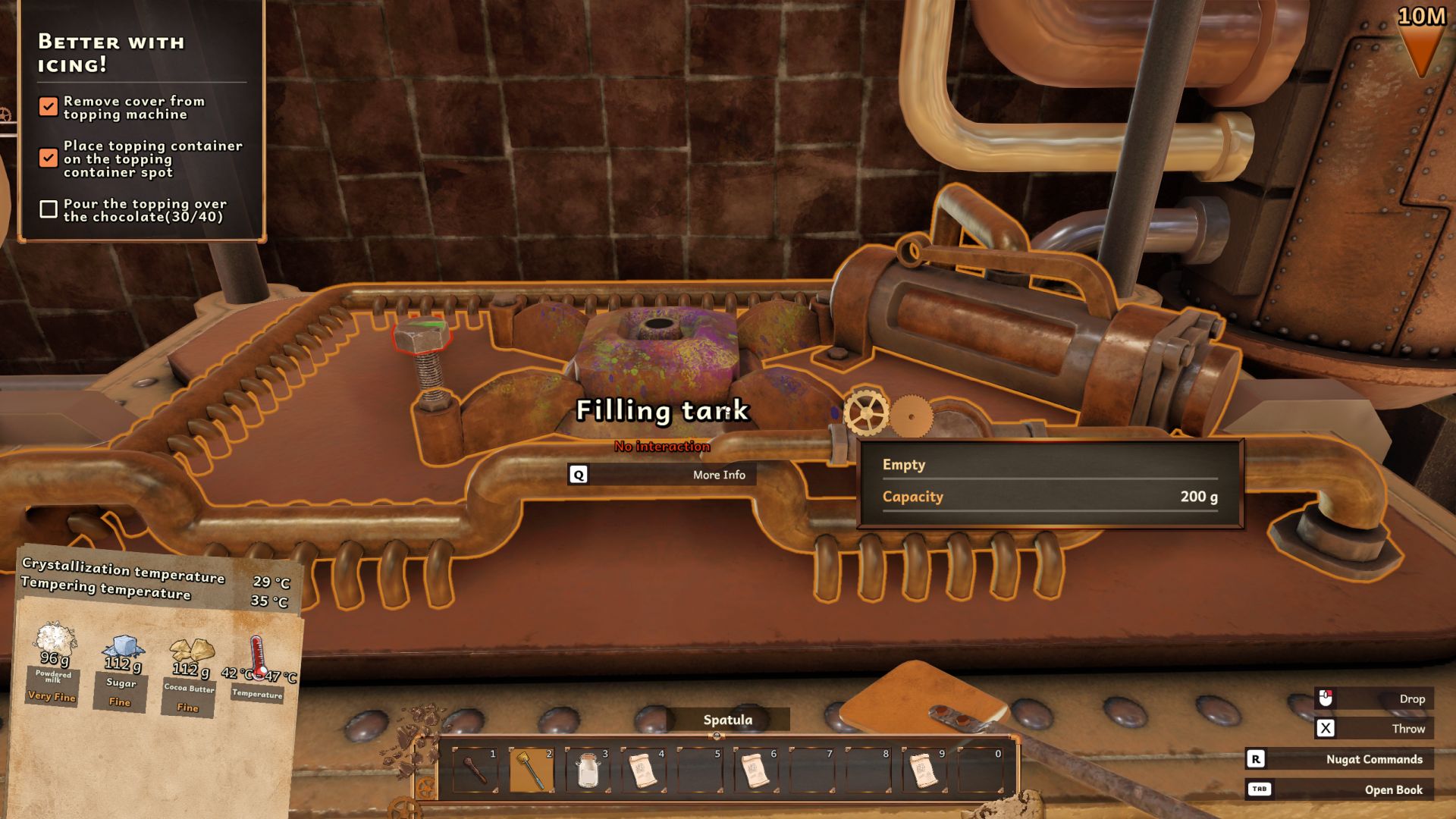 Chocolate Factory Simulator Final Upgrade Filling Tank