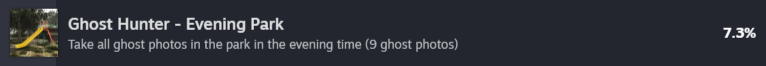 Cursed Digicam Ghost Hunter - Evening Park achievement