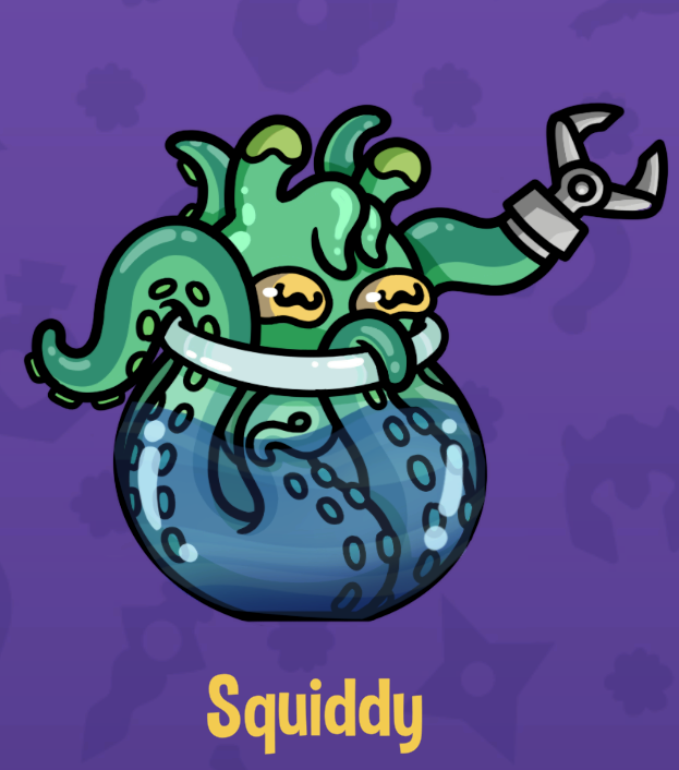 Dungeon Clawler Squiddy