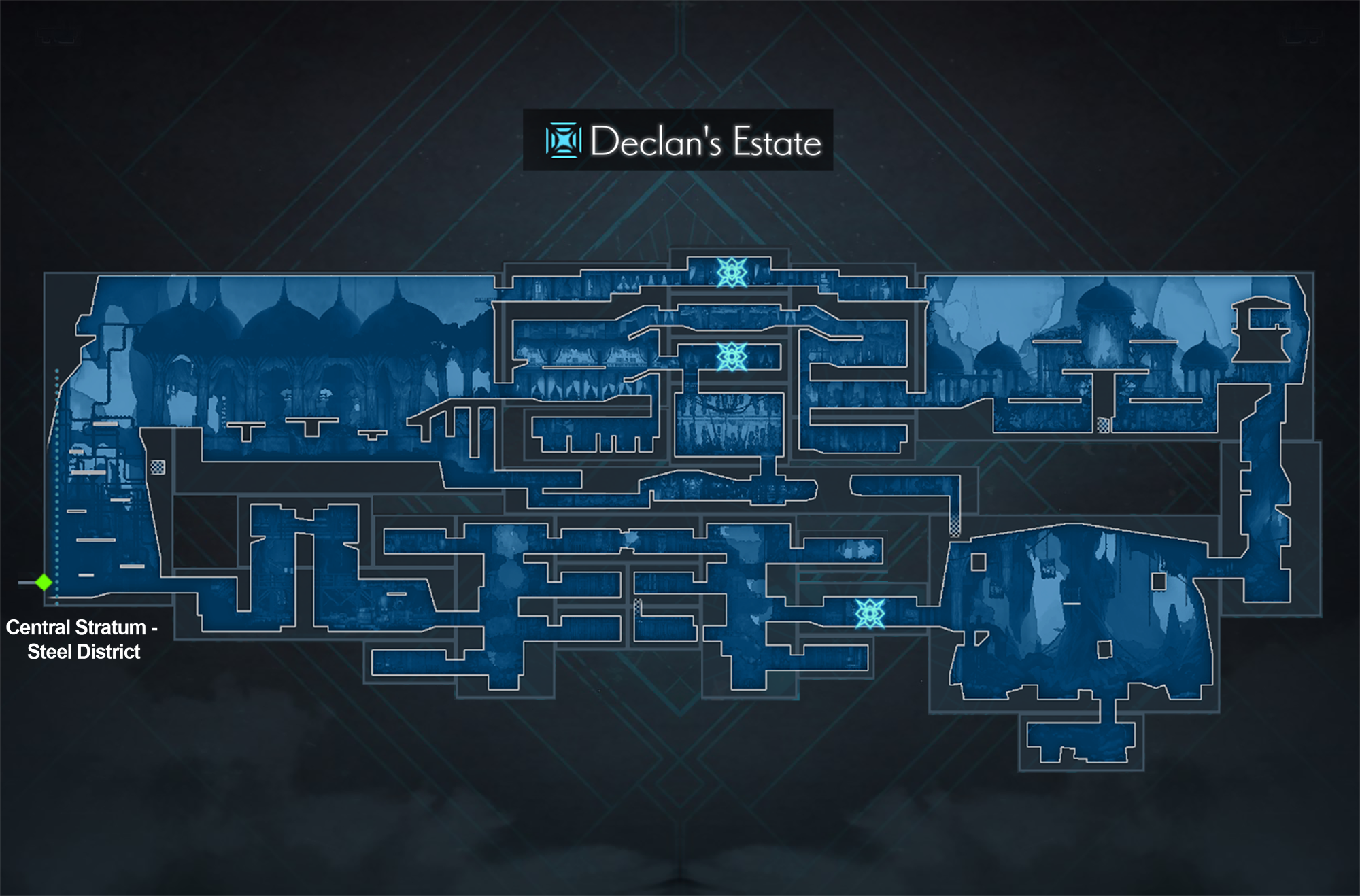 ENDER MAGNOLIA Declan's Estate map