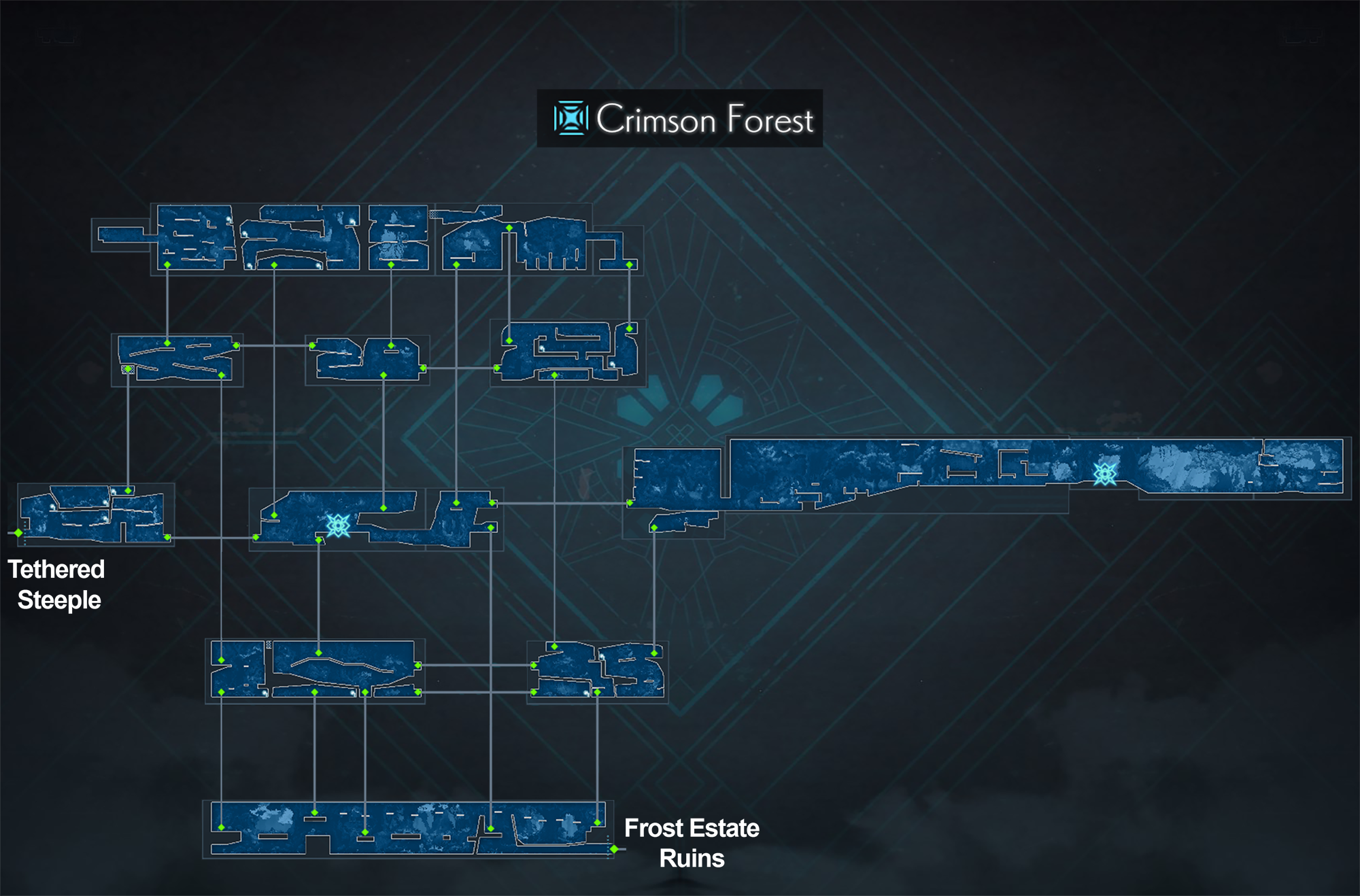 ENDER MAGNOLIA Crimson Forest map