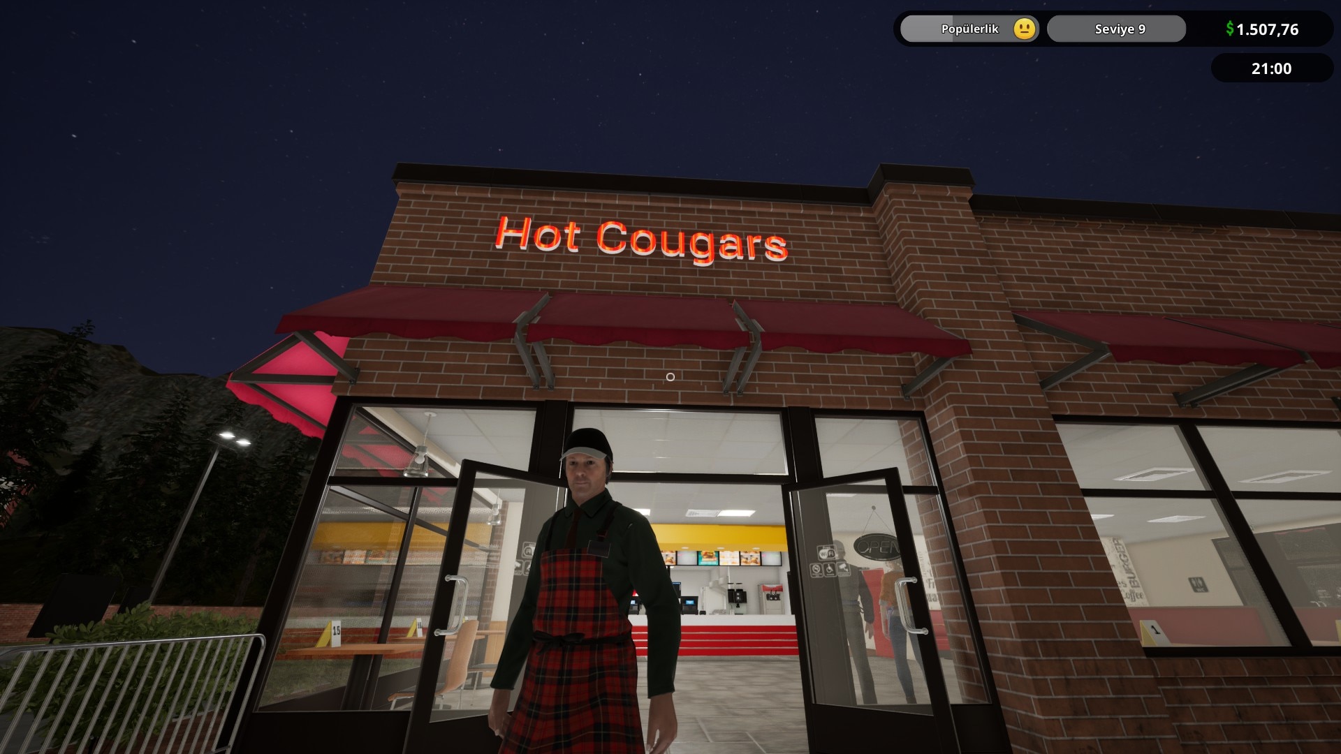 Fast Food Simulator - Food storage guide