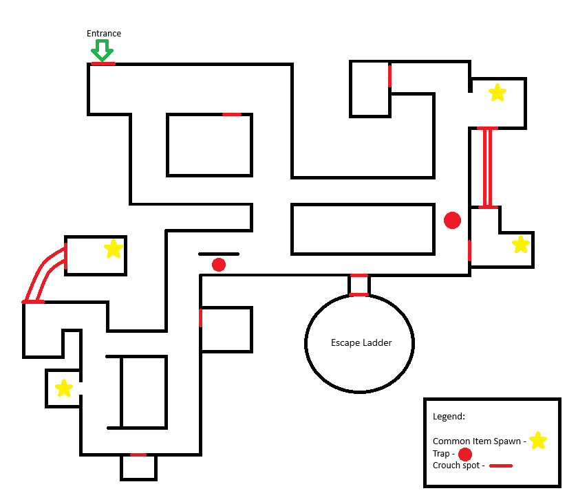 Granny: Escape Together Maze Map