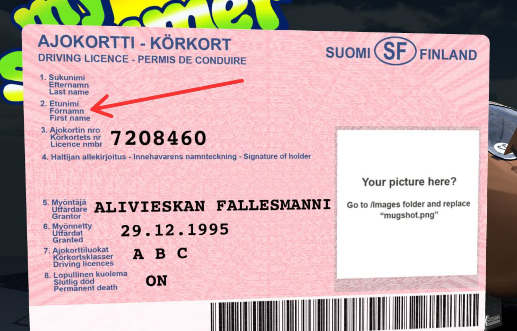 My Summer Car Driving License